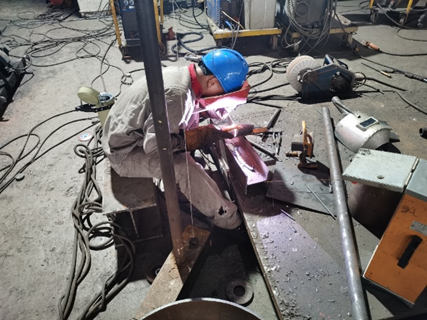 严丝合缝,举行2022焊工技能大赛(图8) 严丝合缝,举行2022焊工技能大赛(图8)