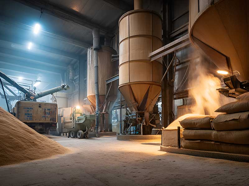 饲料生产过程中复合舱蒸汽发生器的作用(图2) 饲料生产过程中复合舱蒸汽发生器的作用(图2)