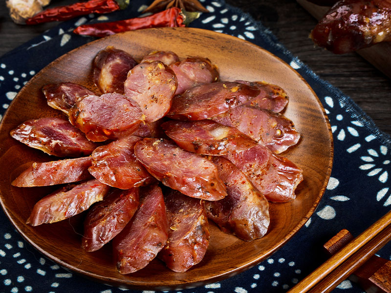 腊肠生产过程中复合舱微过热蒸汽发生器有什么作用?(图2) 腊肠生产过程中复合舱微过热蒸汽发生器有什么作用?(图2)