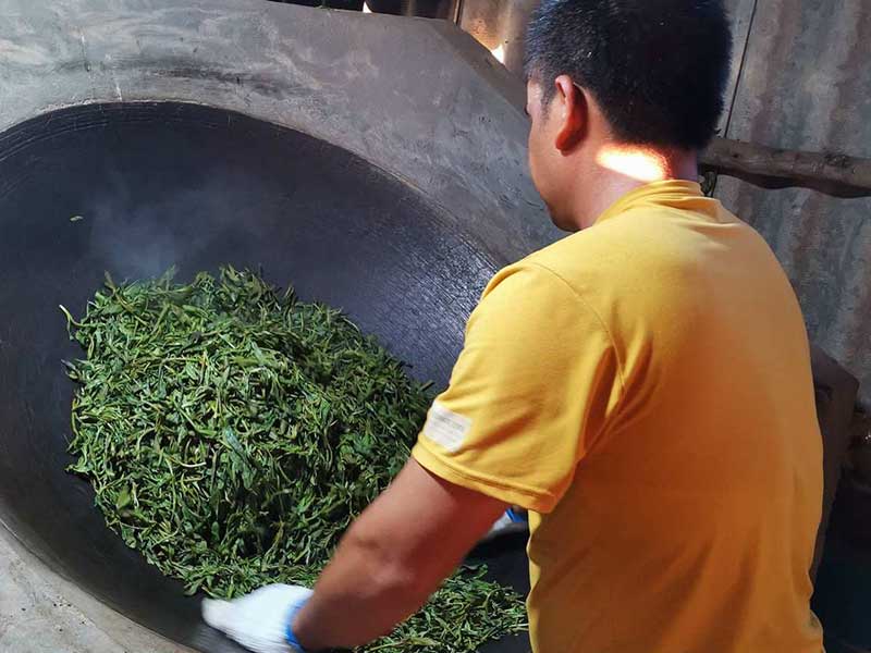 茶叶杀青工序里复合舱蒸汽发生器有什么作用?(图2) 茶叶杀青工序里复合舱蒸汽发生器有什么作用?(图2)