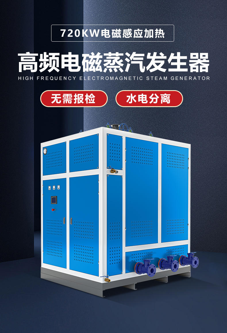 100 公斤蒸汽发生器 高效节能工业蒸汽设备供应(图1)